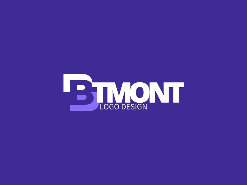 BTMONT logo design