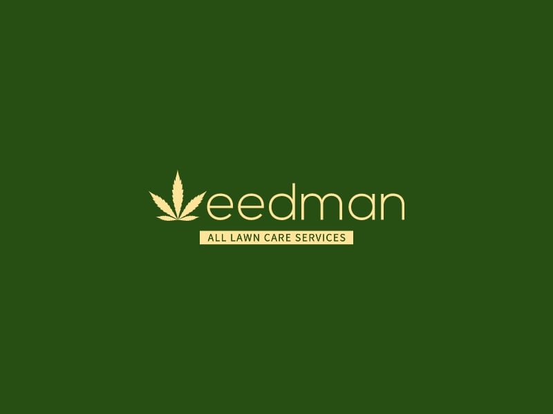Weedman logo design