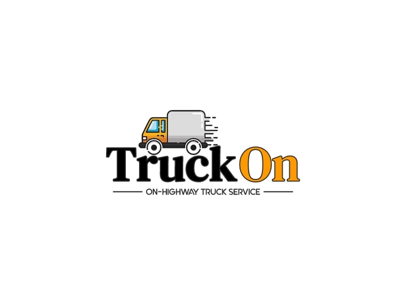 Truck On logo design
