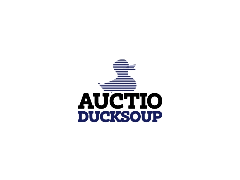 Auctio DuckSoup logo design