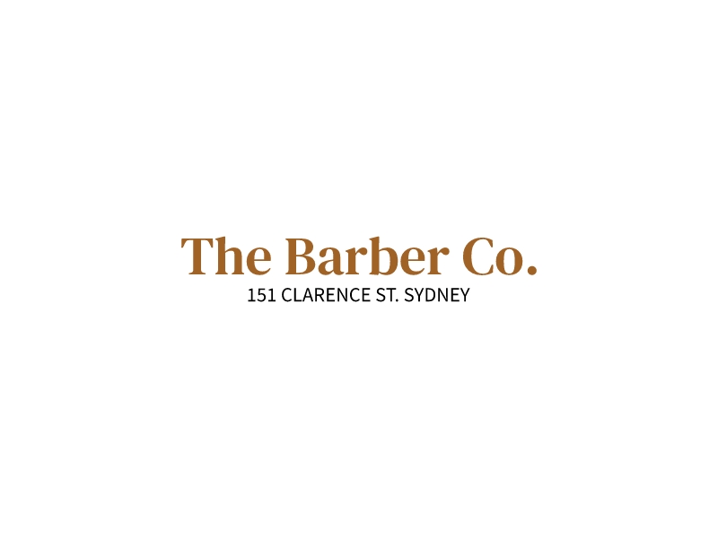 The Barber Co. logo design
