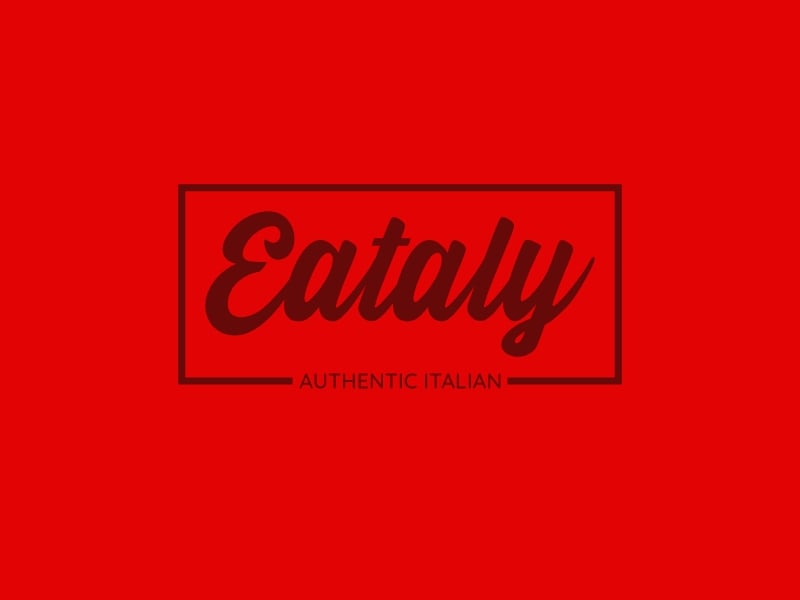 Eataly logo design