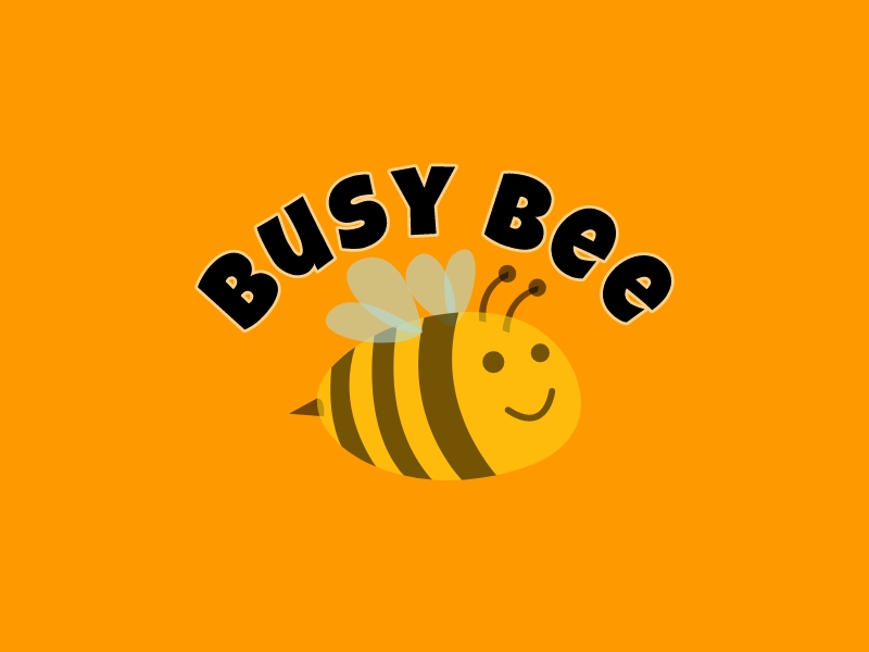 Busy Bee logo design
