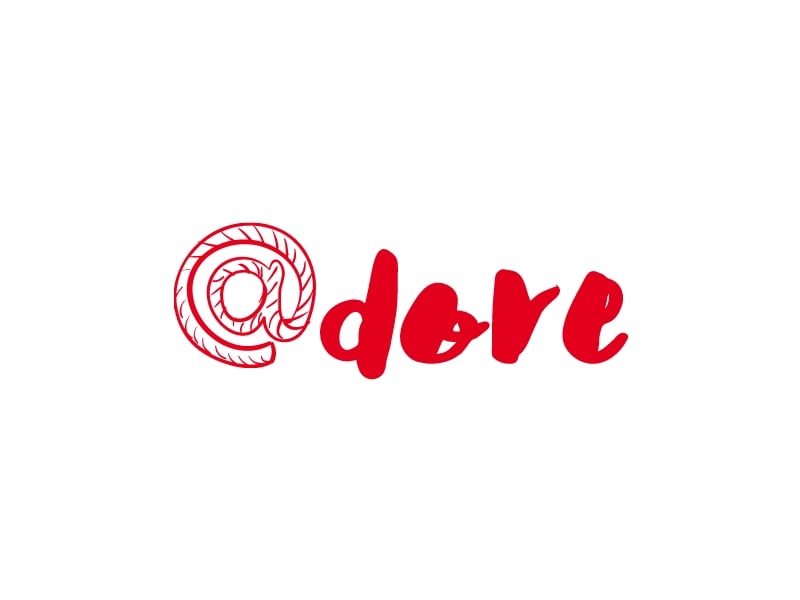 Adore logo design