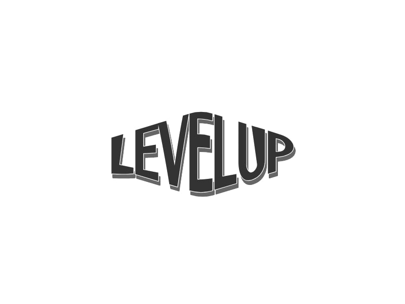 LevelUp logo design