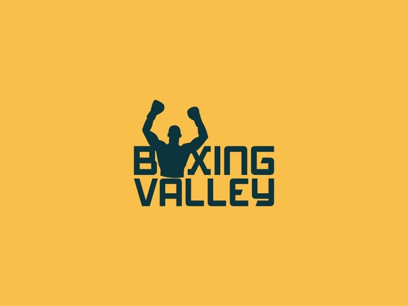 Boxing Valley logo design