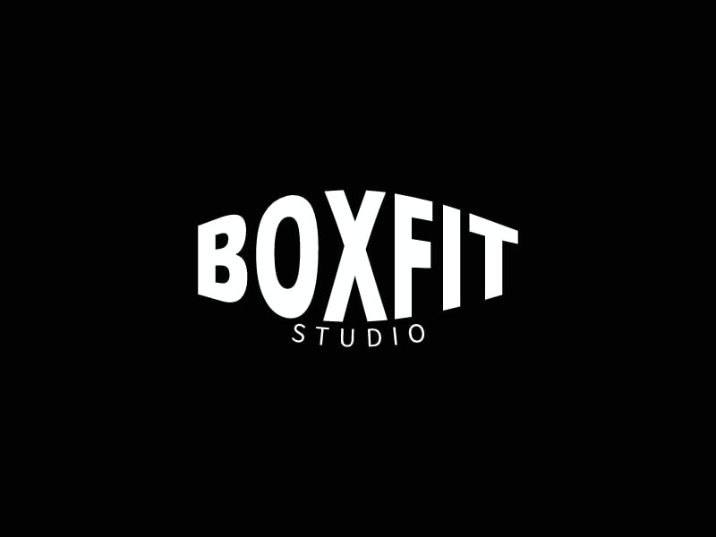 boxfit logo design