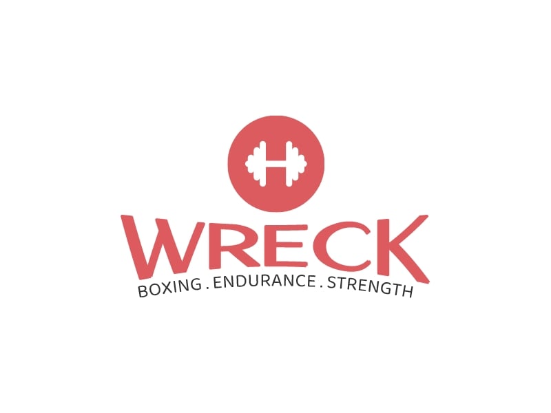 Wreck logo design