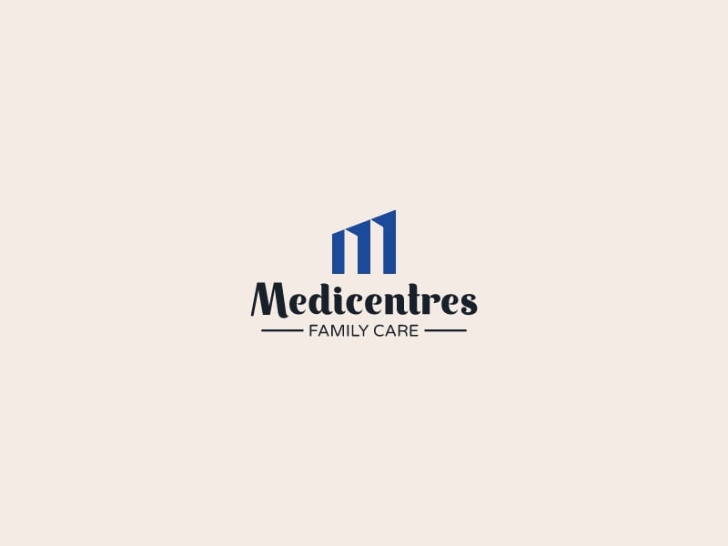 Medicentres logo design