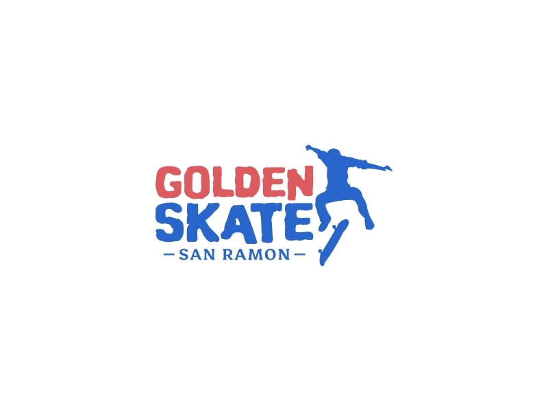 Golden Skate logo design