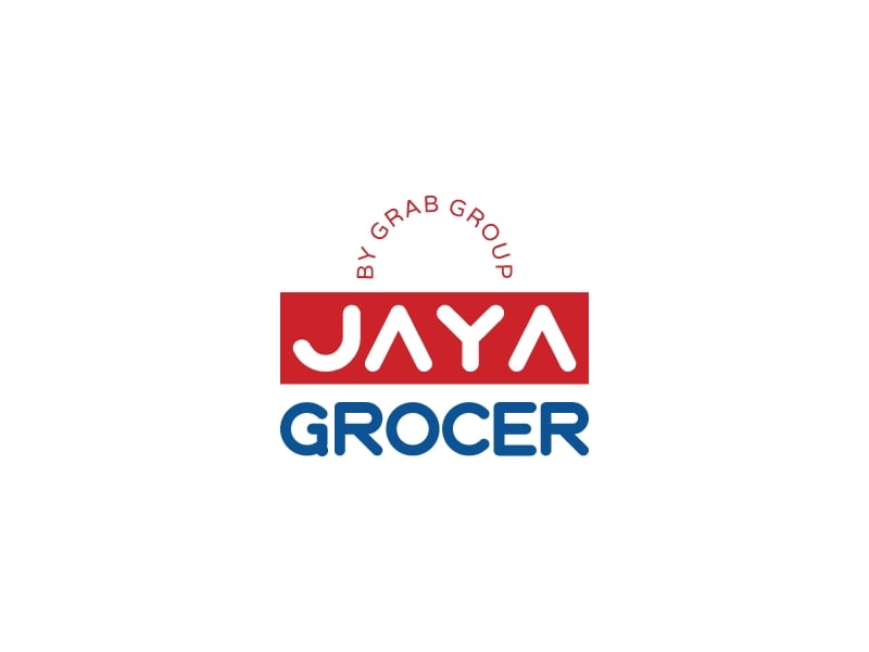 Jaya Grocer logo design