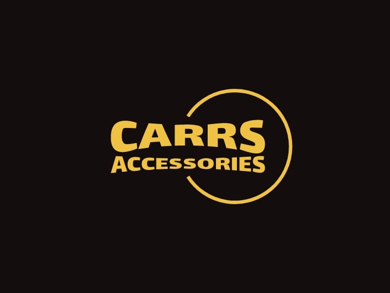Carrs accessories logo design