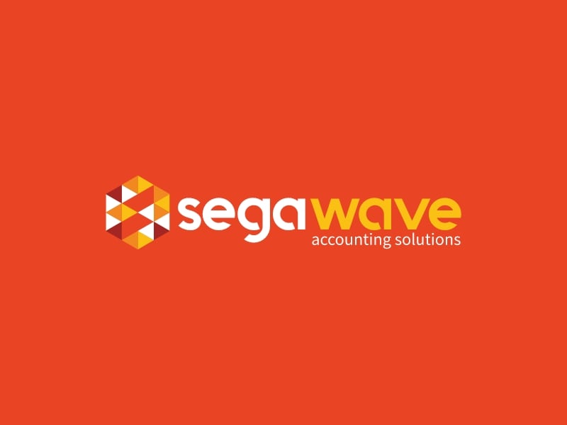 sega wave logo design