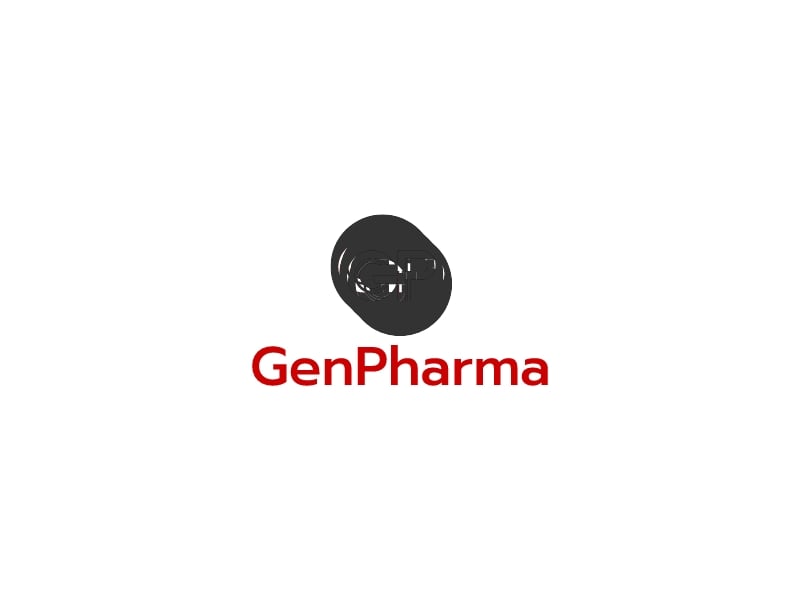 GenPharma logo design
