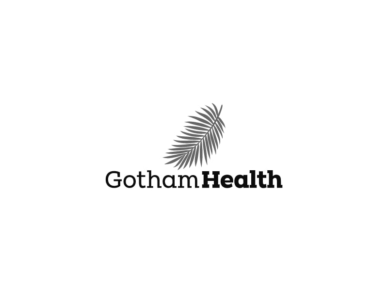 Gotham Health logo design