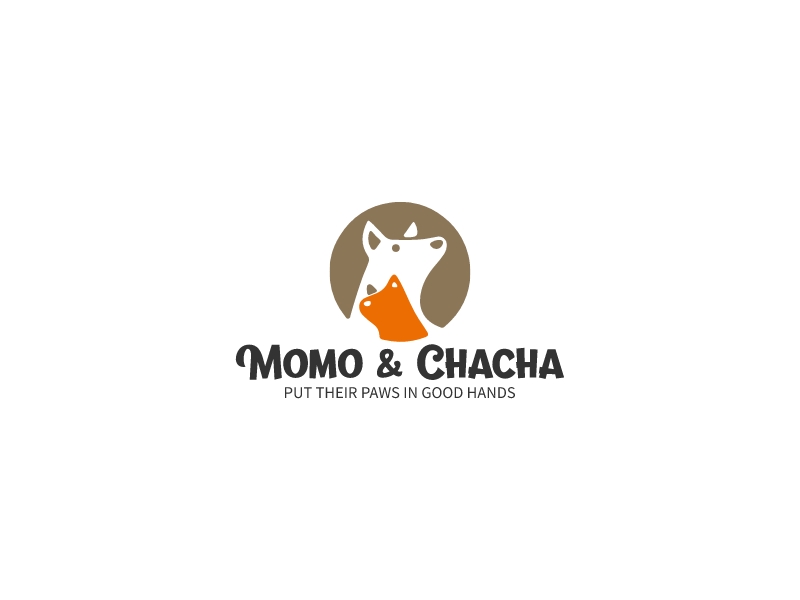 Momo & Chacha logo design