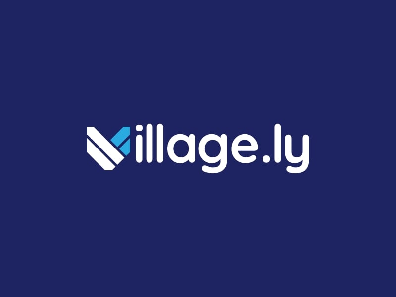 Village.ly logo design