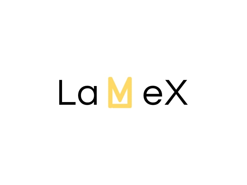 LameX logo design