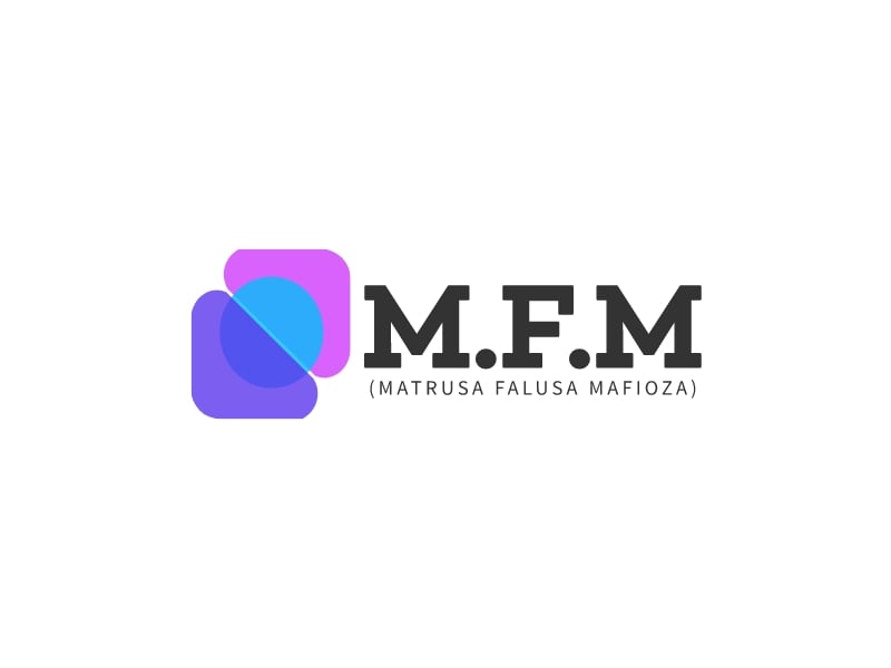 M.F.M logo design