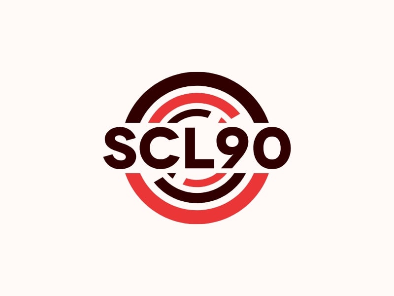 SCL90 logo design
