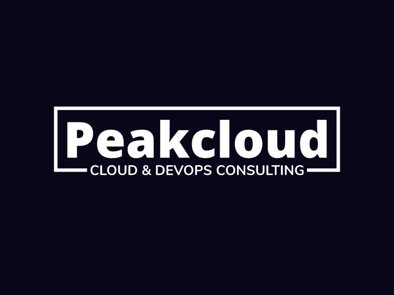 Peakcloud logo design