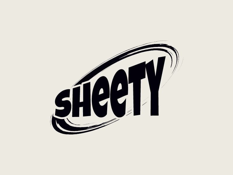Sheety logo design