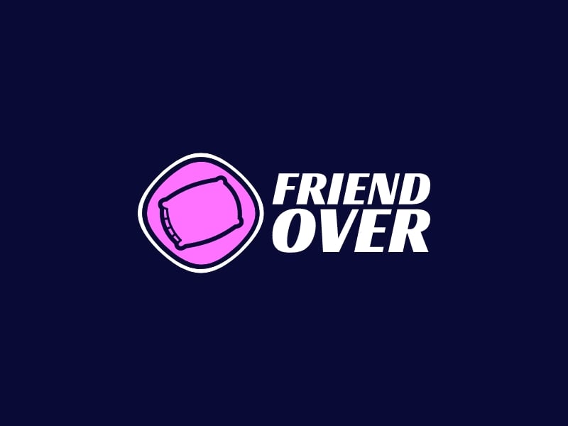 Friend Over logo design