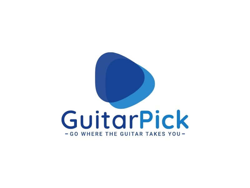 Guitar Pick logo design