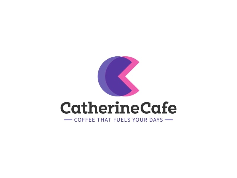 Catherine Cafe logo design