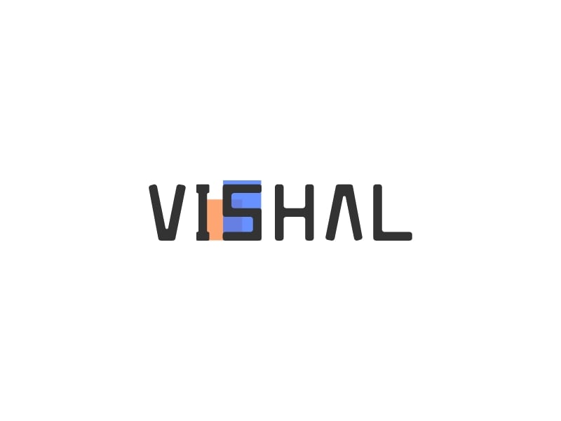 Vishal logo design