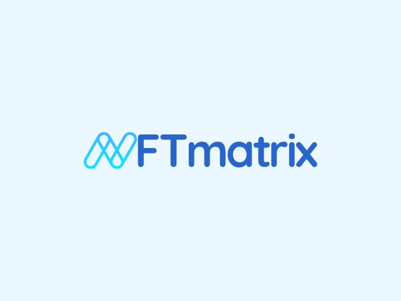 NFTmatrix logo design