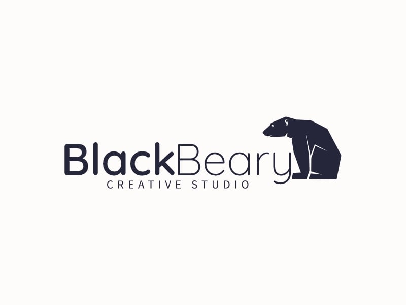 Black Beary logo design