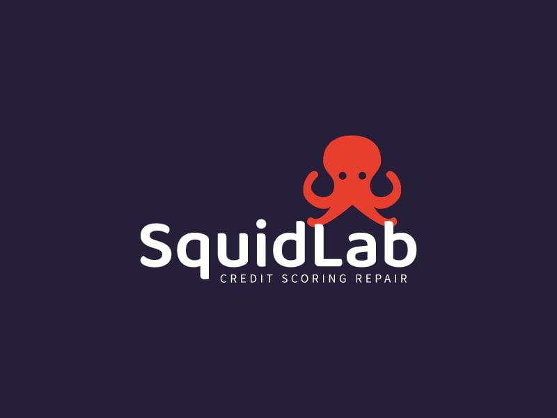 SquidLab logo design