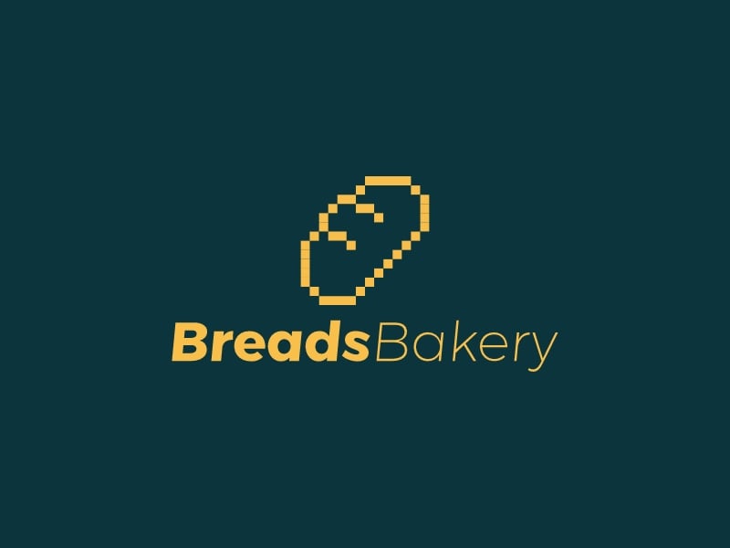 Breads Bakery logo design