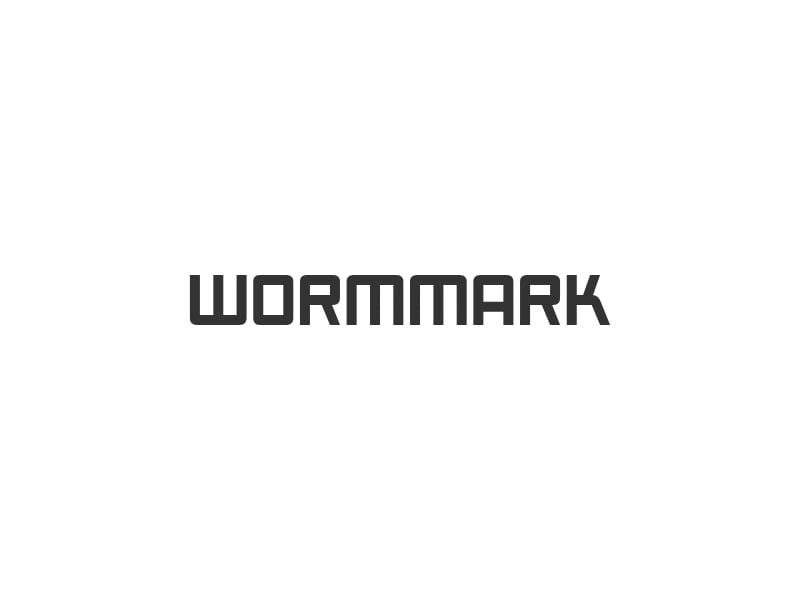 WORMMARK logo design