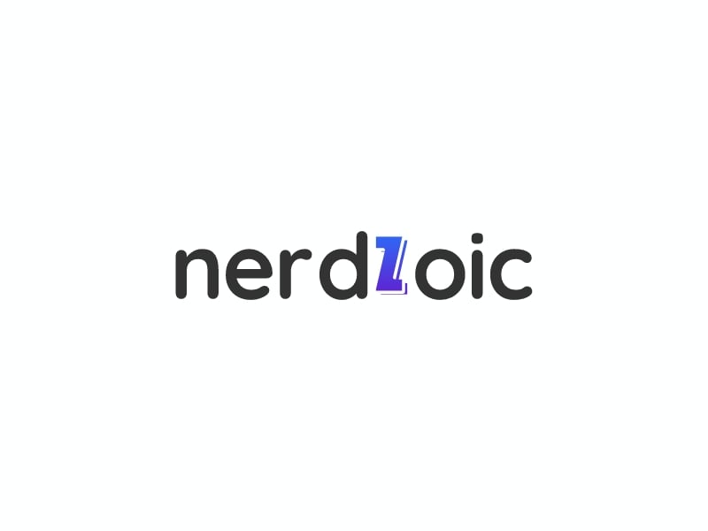 nerdzoic logo design