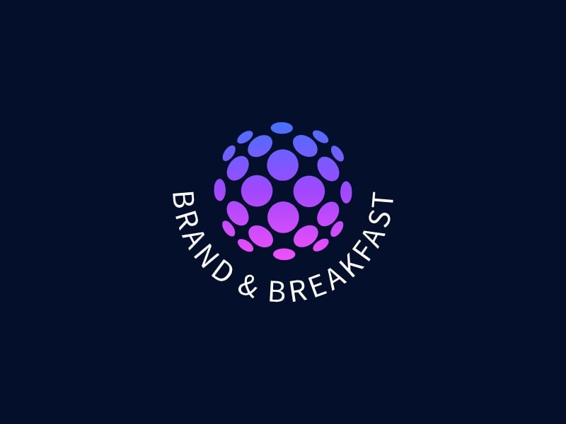 brand & breakfast logo design