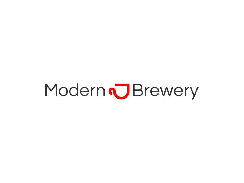 Modern Brewery logo design