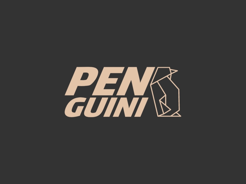 Pen Guini logo design