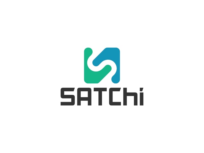 SATChi logo design