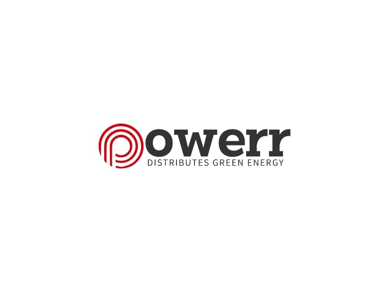Powerr logo design