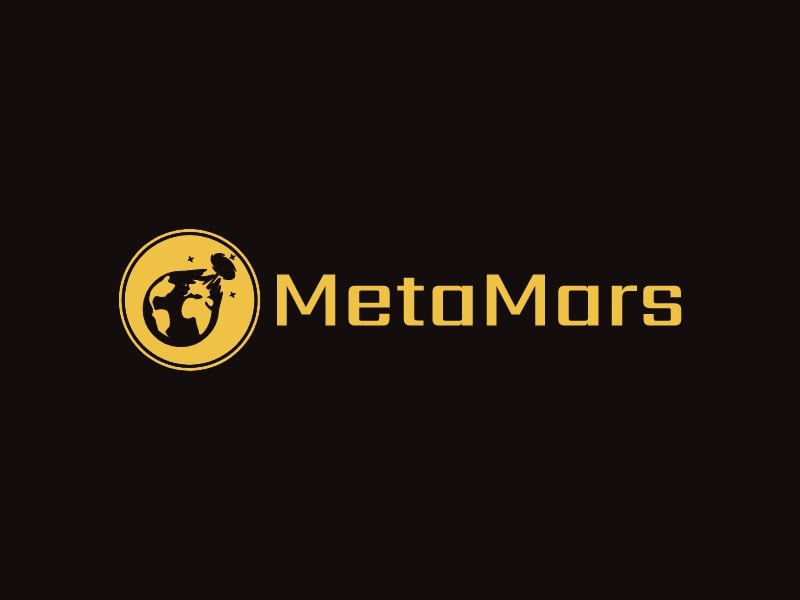 MetaMars logo design