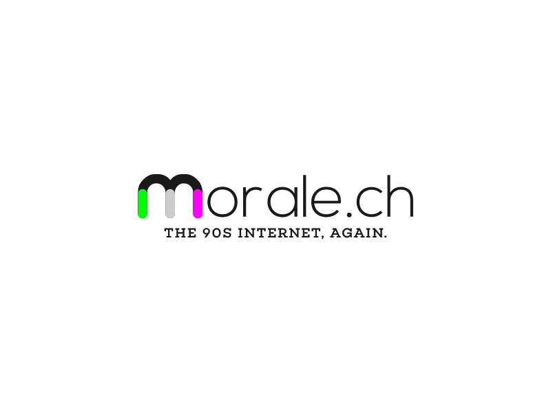 morale.ch logo design