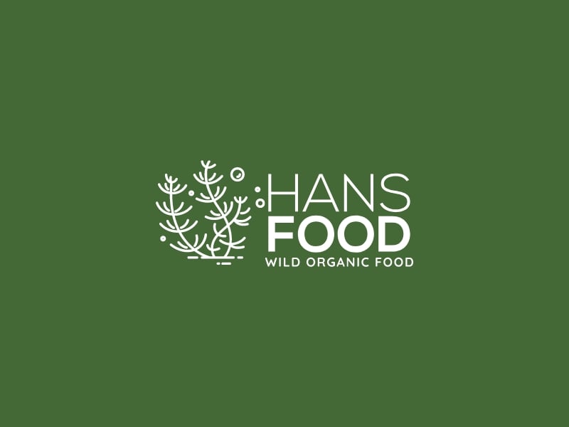 Hans Food logo design