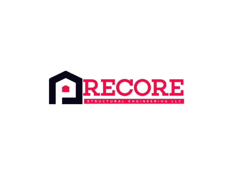 RRECORE logo design