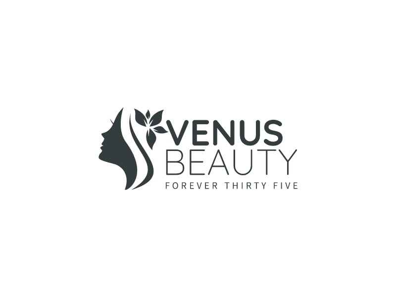 Venus Beauty logo design