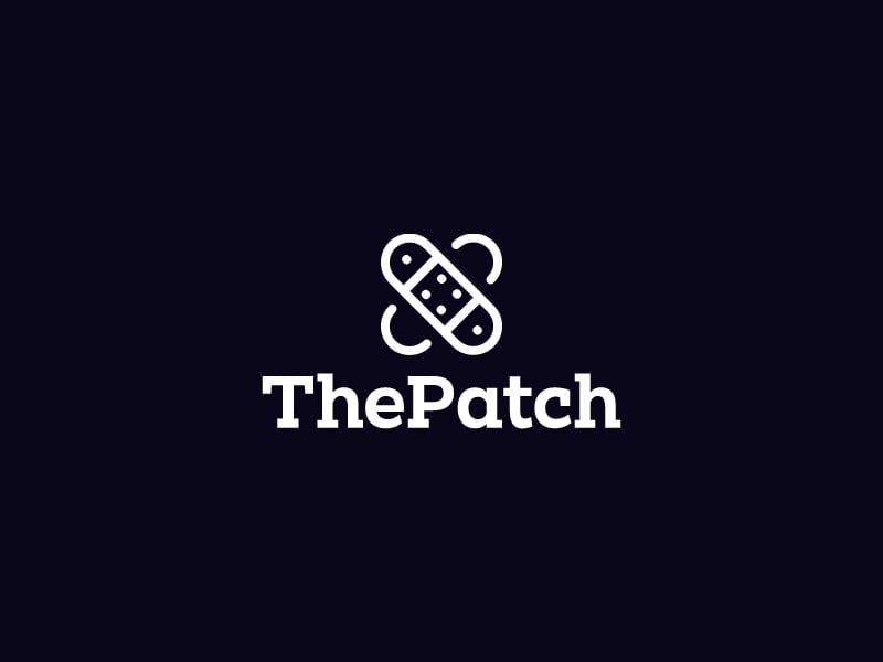 The Patch logo design