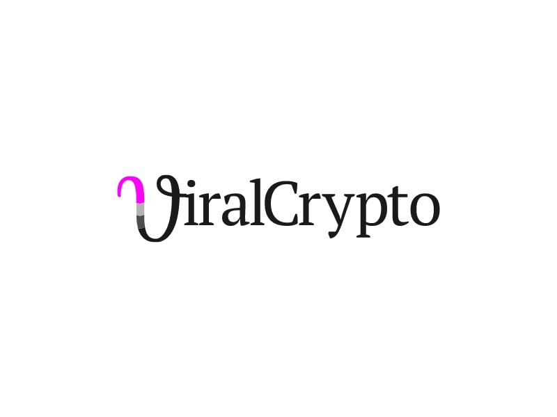 ViralCrypto logo design