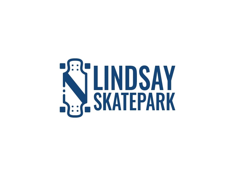 Lindsay Skatepark logo design