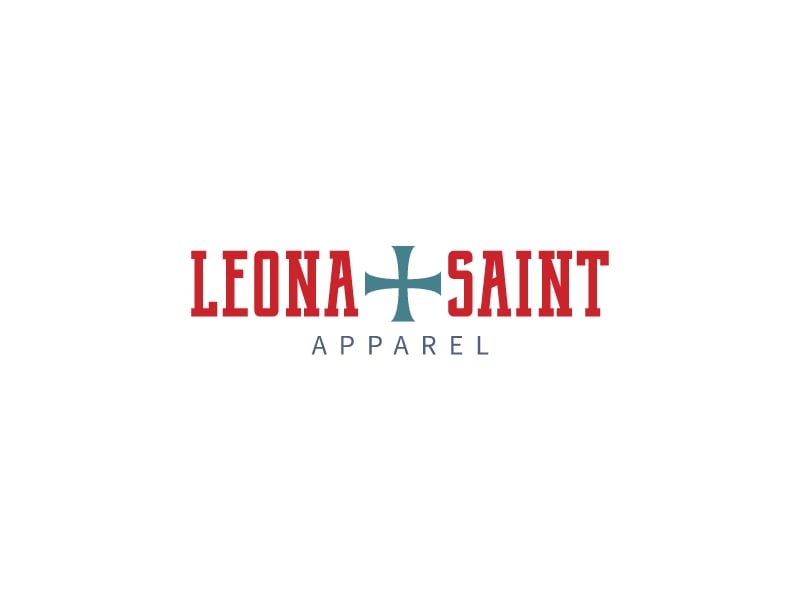 Leona Saint logo design